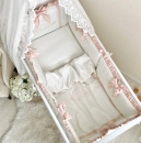 Lenjerie Patut Bebe Copii 6 piese Baby King ivory (15)